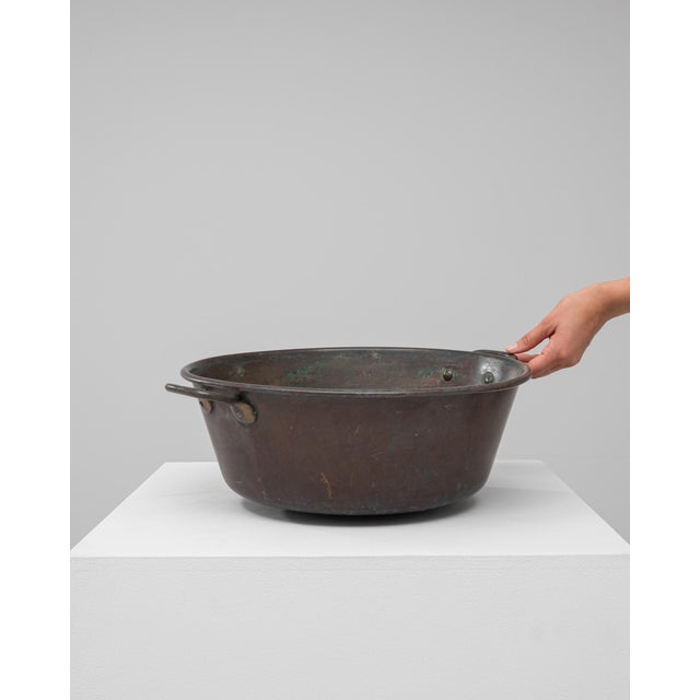 French Provincial 19th Century French Copper Pot For Sale - Image 3 of 18