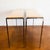 Cream Sculpted Chrome & Wood Console Tables by Sally Lewis for J. Robert Scott For Sale - Image 8 of 12