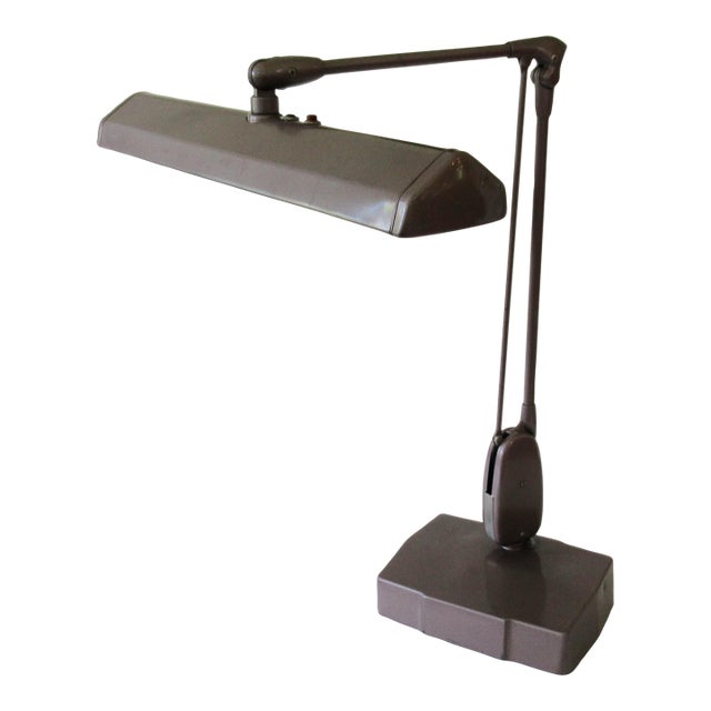 C.1950's-60's Mid-Century Industrial Articulating Artist/Architectural Task Desk Lamp by Dazor Mfg. Corp. For Sale