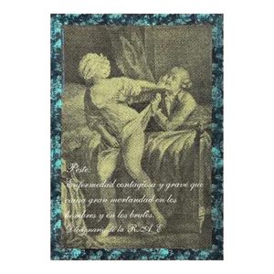 1994 Eugenio Dittborn Peste Screen Print Poster