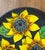 Mid-Century German Studio Pottery Wall Plate with Sunflower Design from Ruscha, 1960s For Sale - Image 5 of 18