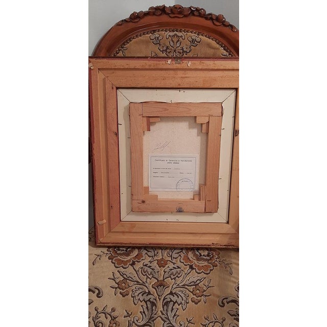 Pittis, Couple of Dancers, 1983, Oil on Canvases, Framed, Set of 2 For Sale - Image 15 of 18