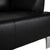 Model 2300 2-Seater Sofa in Black Leather from Rolf Benz For Sale - Image 4 of 14