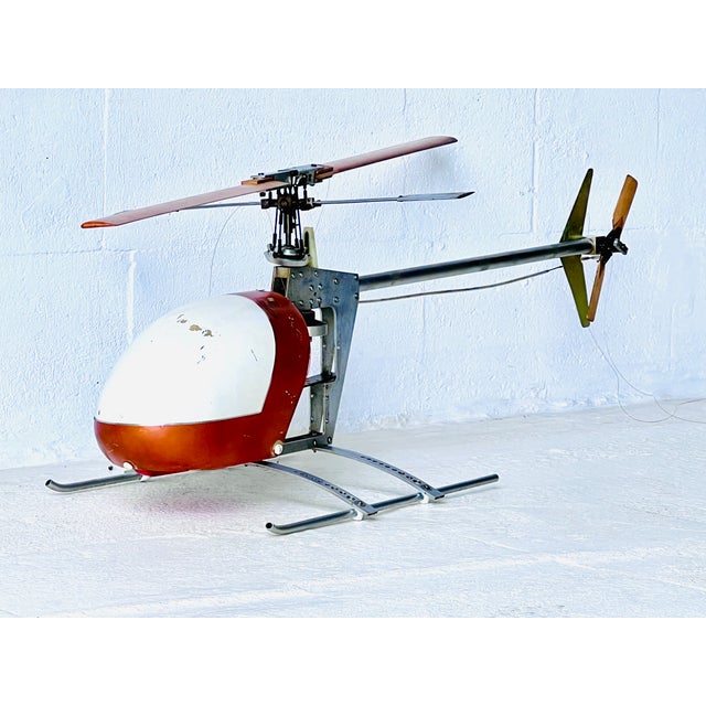 Gray Large Helicopter Model, 1970 For Sale - Image 8 of 18