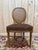 Louis XVI Medallion Chairs in Wood and Caning, 1960s, Set of 6 For Sale - Image 4 of 9