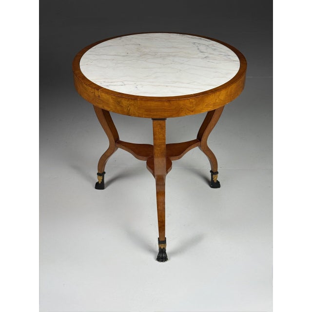 Empire Style Gueridon Tables, 20th Century, Set of 2 For Sale - Image 10 of 18