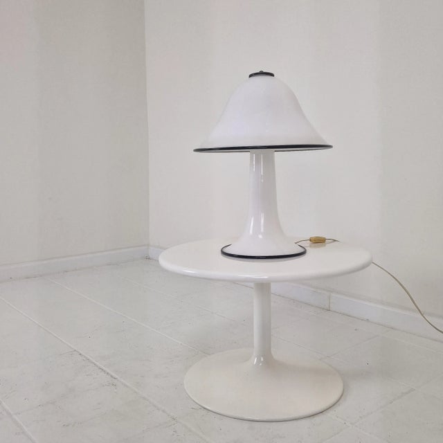 Hand-Blown Murano Glass Mushroom Lamp, 1970s For Sale - Image 14 of 14