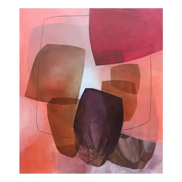 Anna Masiul-Gozdecka, Encounters II, Acrylic on Canvas, 2025 For Sale