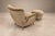 Brazilian Modern Armchair and Ottoman in Hardwood and Taupe Chenille by Carlo Hauner, Brazil, 1950s — Lot 353 For Sale - Image 17 of 18
