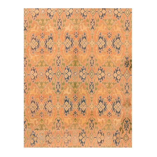 Renaissance Antique Spanish Rug 9'8'' x 13'4'' For Sale - Image 3 of 3