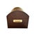 Late 20th Century Late 20th Century Burl Wood Cigar Humidor, XL Dome Top, 250-Cigar Capacity With Spanish Cedar Trays For Sale - Image 5 of 5