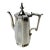 Antique S & Co Engraved Silver Plate Coffee Pot For Sale