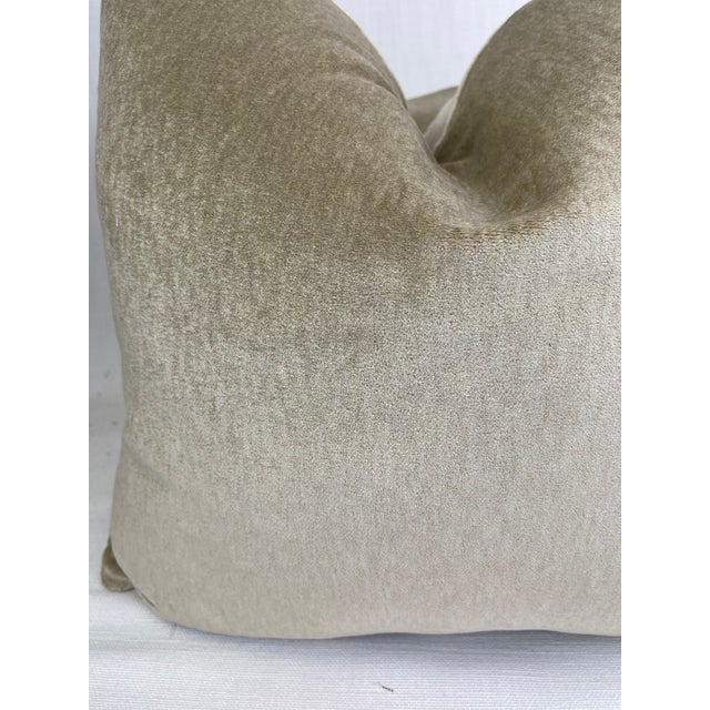 Holly Hunt Great Outdoors “New Fortune Velvet” in Charmed 22” PillowsA