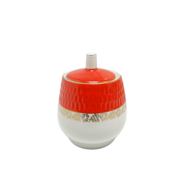 1970s Postmodern Sugar Bowl and Pot, Poland, 1970s For Sale - Image 5 of 11