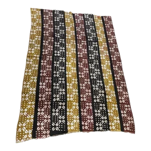 African Bogolan Mali Mud Cloth Textile 44" by 62"