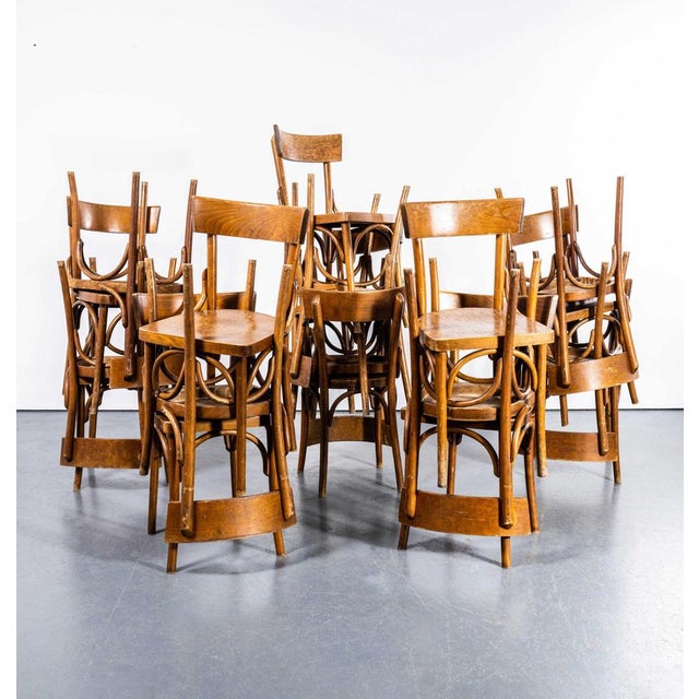Bentwood Dining Chair from Baumann, 1950s For Sale - Image 12 of 12