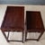 Asian Rosewood Nesting Tables With Carved Bamboo Bird and Flower Fretwork For Sale - Image 12 of 18