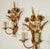 Gold Italian Wheat Tole Sconces , a Pair For Sale - Image 8 of 8