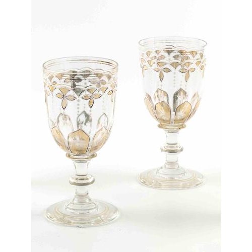 Vintage Glass Carafe with Bottles, Early 20th Century, Set of 7 For Sale - Image 3 of 7