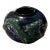 1960's Chinese Cobalt Blue Dragon Relief Vase For Sale