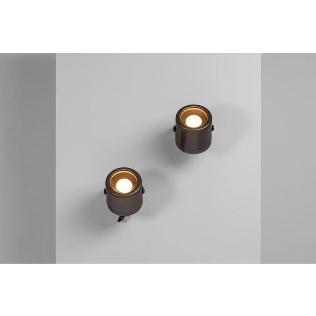 142 Wall Lamps by Gino Sarfatti for Arteluce, Italy, 1958, Set of 2 For Sale - Image 9 of 18