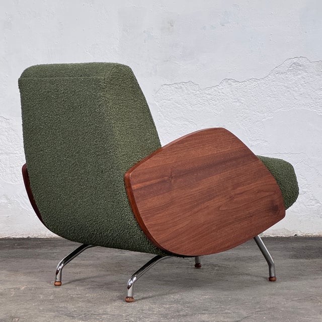 Metal Type 360 Lounge Chairs attributed to Janusz Różański, 1960s, Set of 2 For Sale - Image 7 of 13