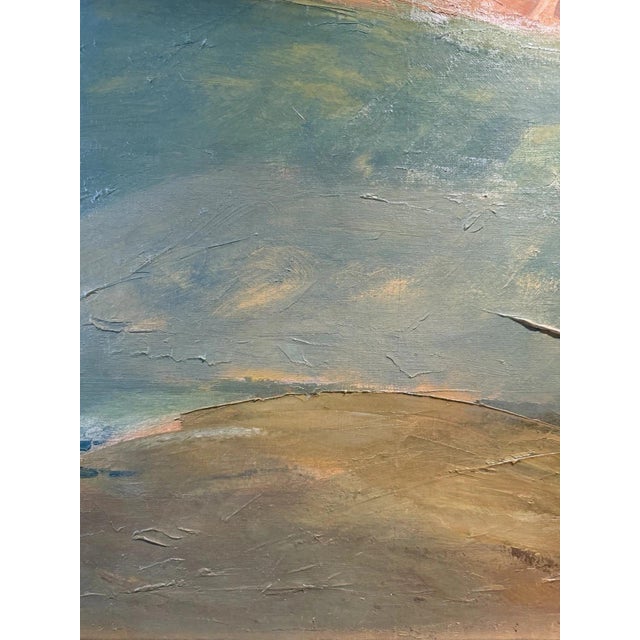 Axel Johannes Ulmer, Landscape with Horses, Oil Painting on Canvas For Sale - Image 9 of 13