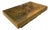 Mid 20th Century Acid Etched Brass Coffee Table Attributed to Bernhard Rohne For Sale