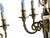 Unusual Pair of Antique Louis XVI Style Gilt Bronze 3-Light Sconces France 1920s-1930s For Sale - Image 4 of 7