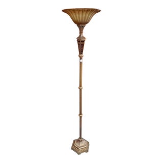 Vintage Floor Lamp Torchierre For Sale