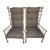 Pair of High-Back BobbinSpindle Accent Chairs For Sale