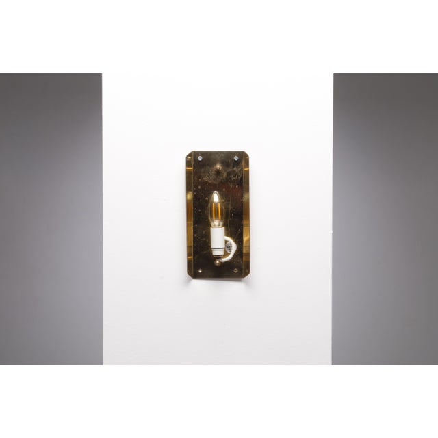 Mid-Century Modern Wall Lamp by Carl Fagerlund for Orrefors For Sale - Image 3 of 5