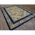 1890s Beige Classic Greek Key Allover Medallion Antique Chinese Peking Wool Rug For Sale In New York - Image 6 of 9