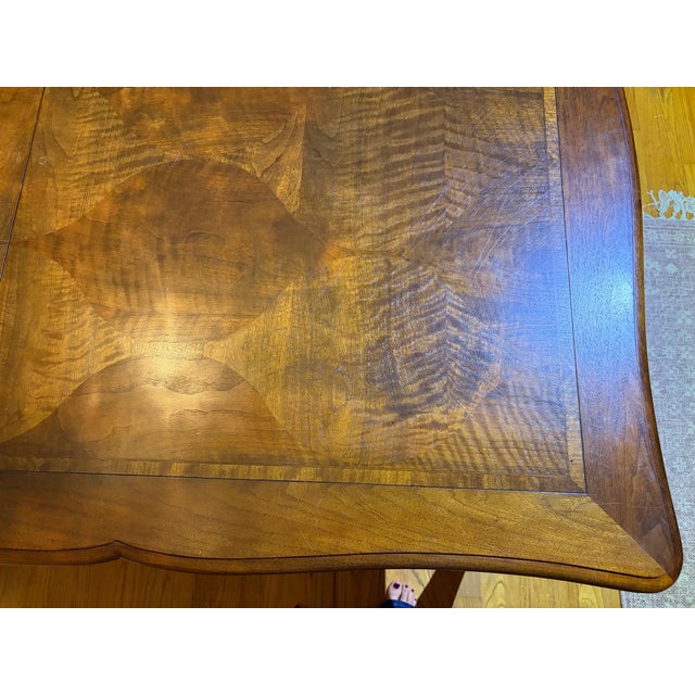 1960s French Provincial Style 1964 Vintage Baker Dining Room Table For Sale - Image 5 of 6
