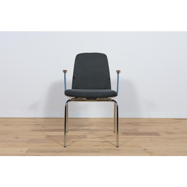 Black Danish Cube Conference Armchairs, 2010s, Set of 4 For Sale - Image 8 of 18
