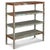 Vintage Indian Distressed Blue Bookshelf, 1950s For Sale - Image 3 of 6
