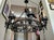 1960s Large Spanish Revival Metal Forged Black Chandelier For Sale In Palm Springs - Image 6 of 17