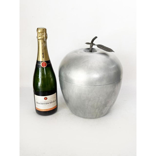 Contemporary Aluminum Ice Bucket, France, 1970 For Sale - Image 3 of 8