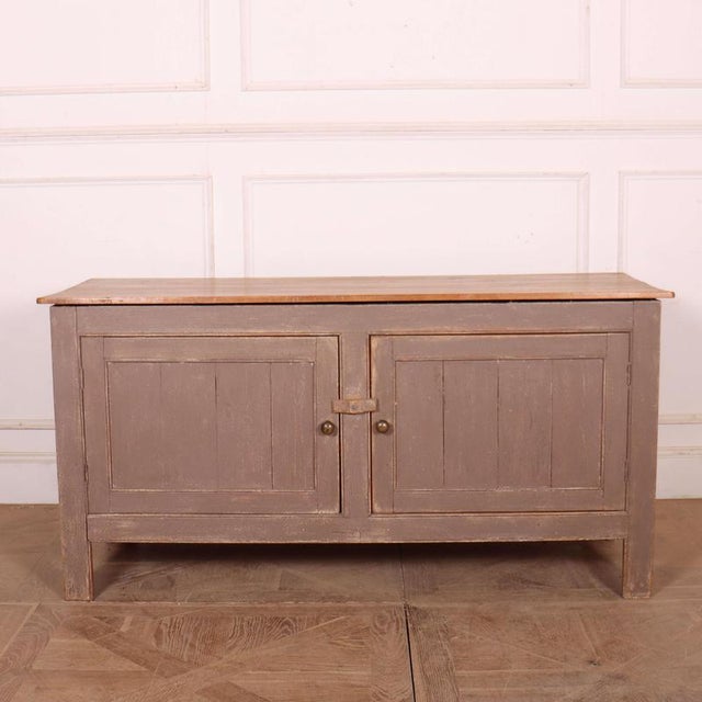 Antique English Painted Sideboard, 1890s For Sale - Image 13 of 13
