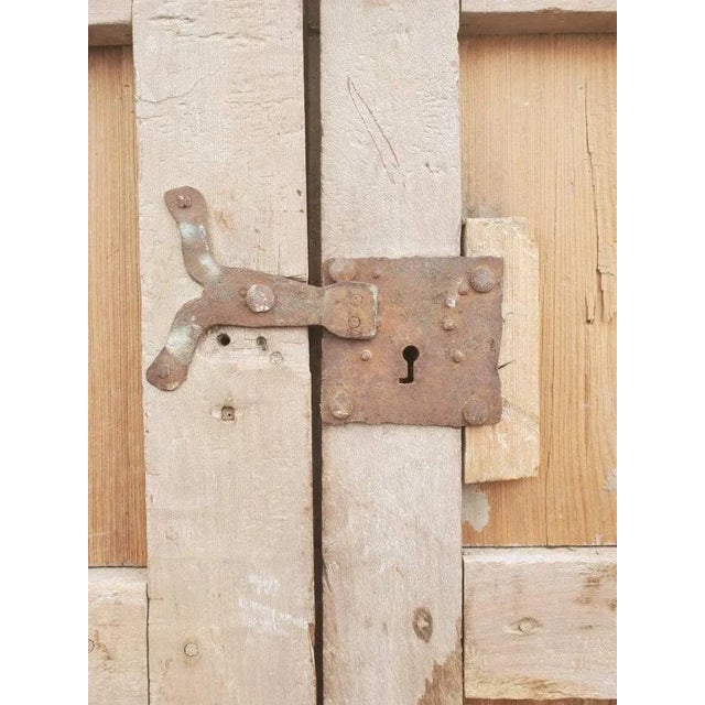 Rustic 19th Century Mexican Architectural Window - a Pair For Sale - Image 4 of 10