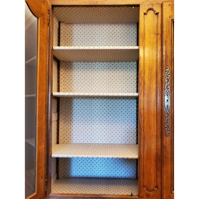 French Country Country French Baker China Cabinet $2430 For Sale - Image 3 of 10