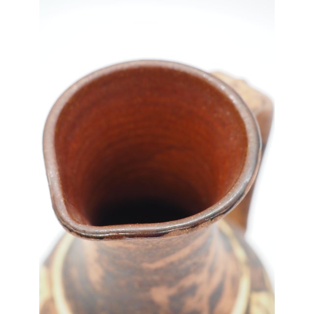 Beige Nordic Ceramic Vase by Janos Szilasi for Szilasi Keramik, Sweden, 1960s For Sale - Image 8 of 11
