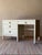 Vintage Simmons Metal Desk With Original Square Pulls, C 1940s For Sale - Image 15 of 15