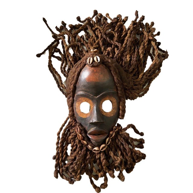 1980s Côte d'Ivoire Dan Ceremonial Dance Mask For Sale - Image 5 of 5
