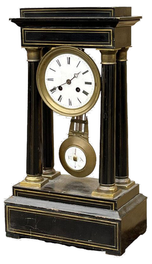 French Boulle Clock with Chines on a Bell