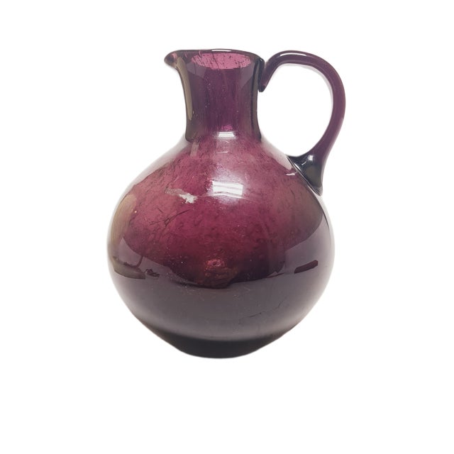 Vintage Polish Jug by Zbigniew Horbowy for Sudety Glassworks, 1970s For Sale - Image 12 of 18