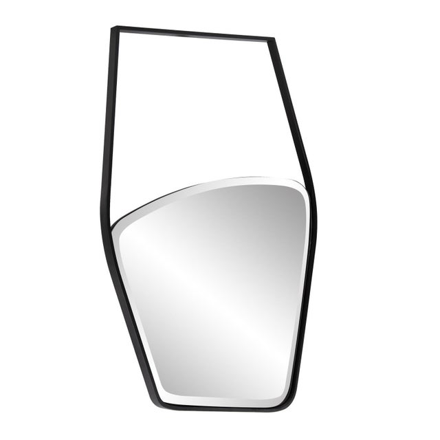 Metal Hayes Asymmetrical Mirror #1 For Sale - Image 7 of 9