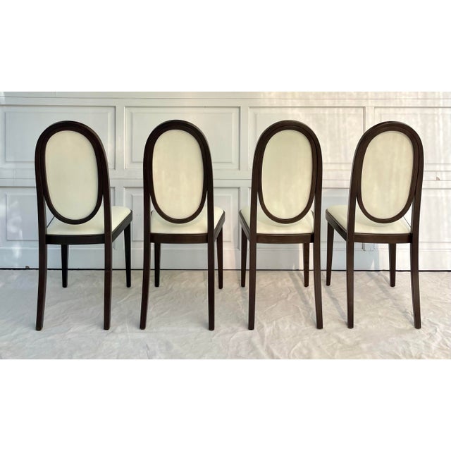 Set of 4 Thonet Dining Chairs Designed by Otto Prutscher For Sale In Los Angeles - Image 6 of 12