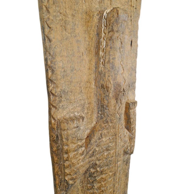 Antique Dogon Alligator Wood Panel For Sale In Los Angeles - Image 6 of 10