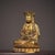 Gilt Bronze Seated Guanyin Bodhisattva Sculpture, Lotus Throne For Sale - Image 9 of 9